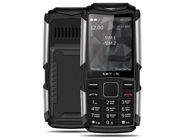 Сотовый телефон teXet TM-D314 Black фото 1