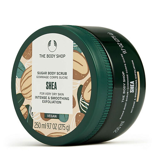 THE BODY SHOP Смягчающий сахарный скраб для тела Shea 250.0 MPL263627 фото 1