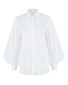 Хлопковая рубашка P.A.R.O.S.H. D381161-COTAL белый s