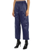 Широкие брюки MM6 Maison Margiela S52KA0282/23 фиолетовый 44