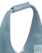Кожаная сумка MM6 Maison Margiela SB5ZH0001 синий UNI