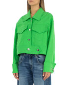 Укороченная куртка BEATRICE 23FE3868RIO зеленый s