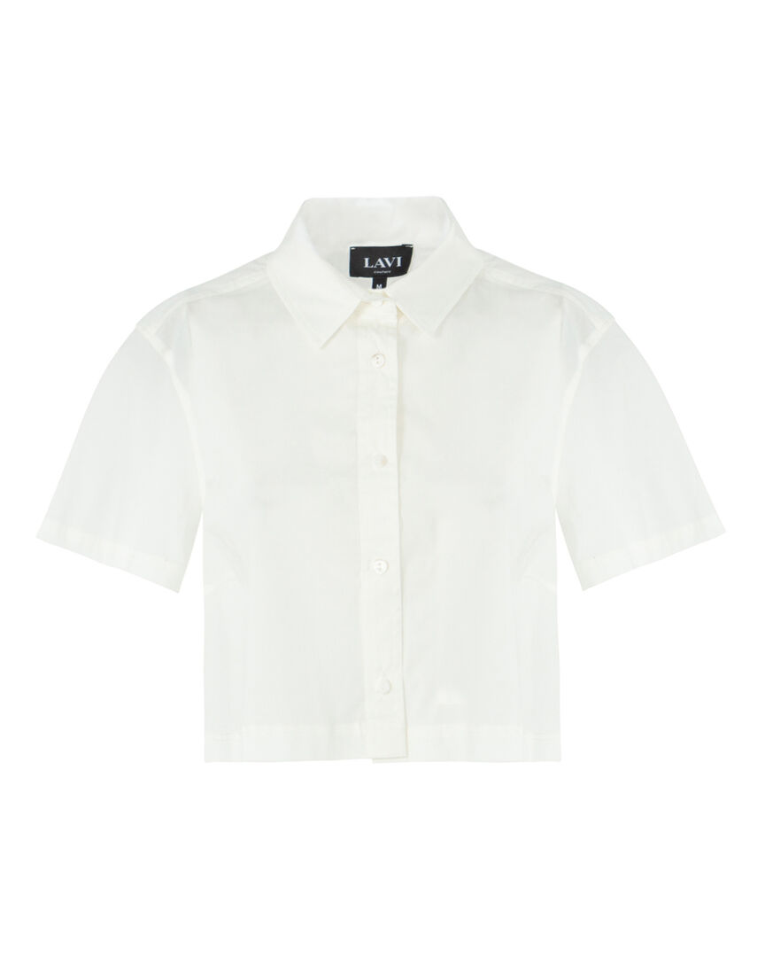 Укороченная рубашка LAVI BF4WD055/TESD136 белый s