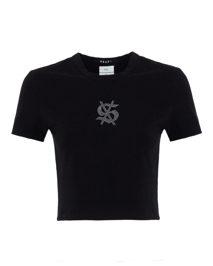 Хлопковый топ KSUBI WSP23TE002 черный l WSP23TE002 фото 1