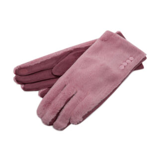 Розовые перчатки Angelo Bianco