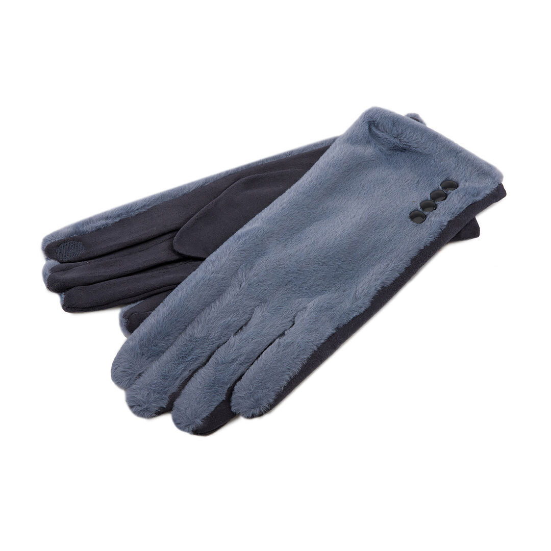 Голубые перчатки Angelo Bianco