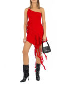 Платье мини BLUMARINE 4A012A красный 40