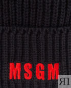 Шапка MSGM 3540ML06 черный UNI 3540ML06 фото 3