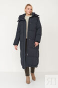 Пуховое пальто с капюшоном (арт. baon B0223506)