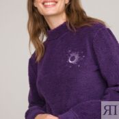 Пижама Из искусственного меха под мутон 42/44 (FR) - 48/50 (RUS) фиолетовый