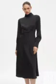 Черное платье миди YouStore