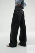 Широкие джинсы с необработанным краем YouStore